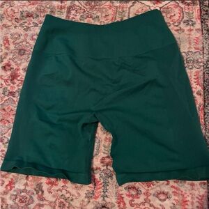 Emerald Green Women's Athletic Shorts